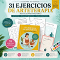 31 Ejercicios de Arteterapia - Regulación Emocional - Trabajo de amor propio - Autoestima