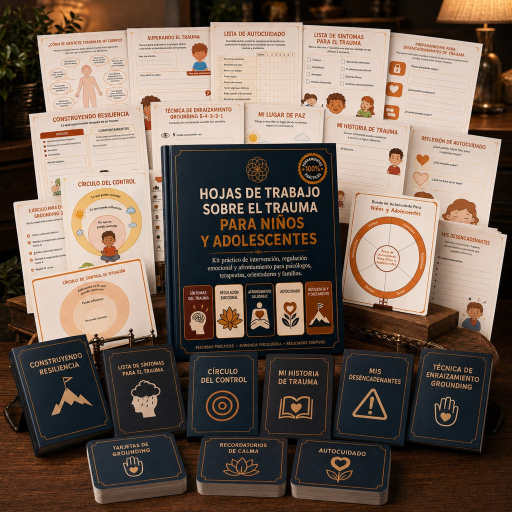 Mindfulness Aplicado Manejo de Trauma: Ejercicios para Sesiones en Adolescentes