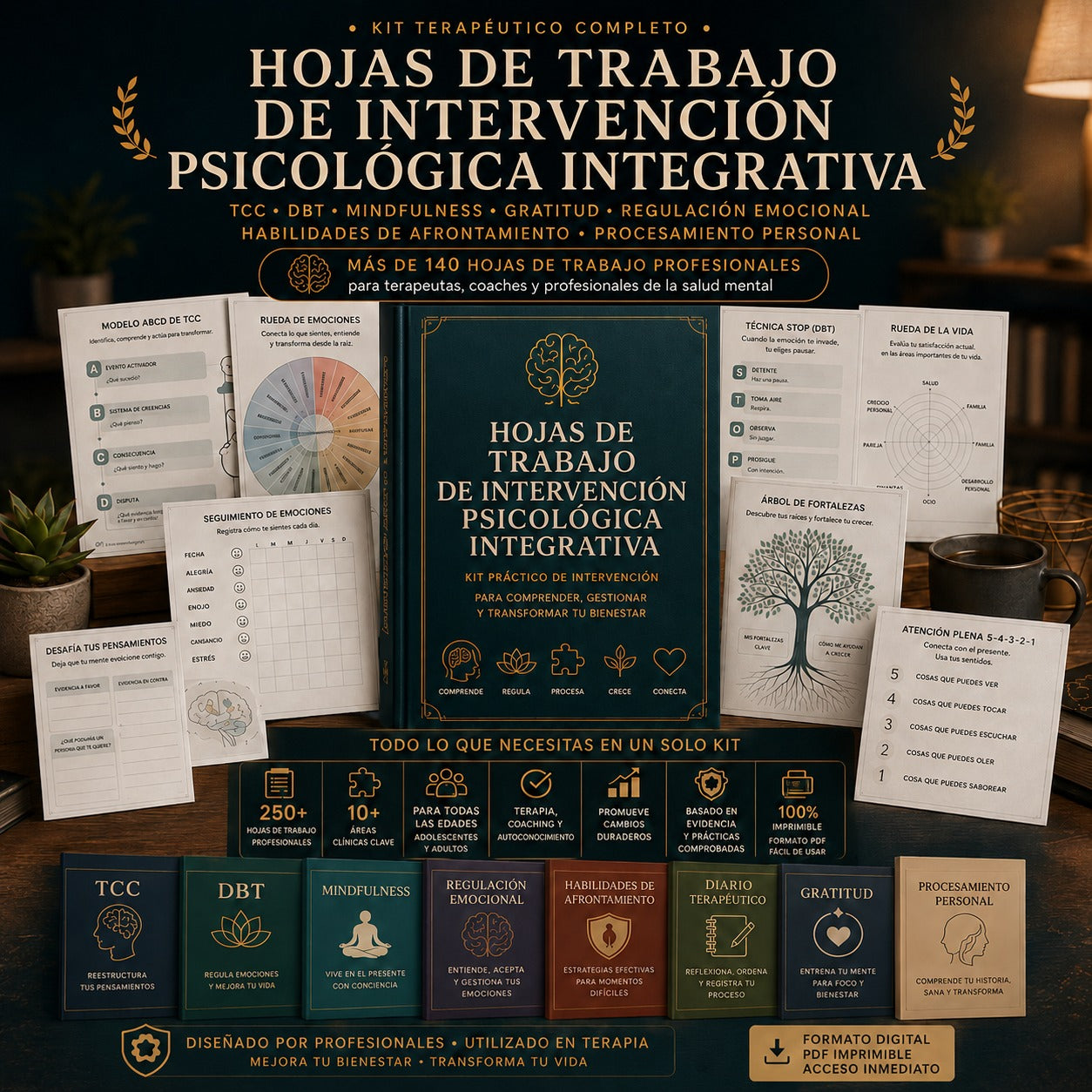 Intervención Psicológica Integrativa TCC · DBT · Mindfulness · EFT