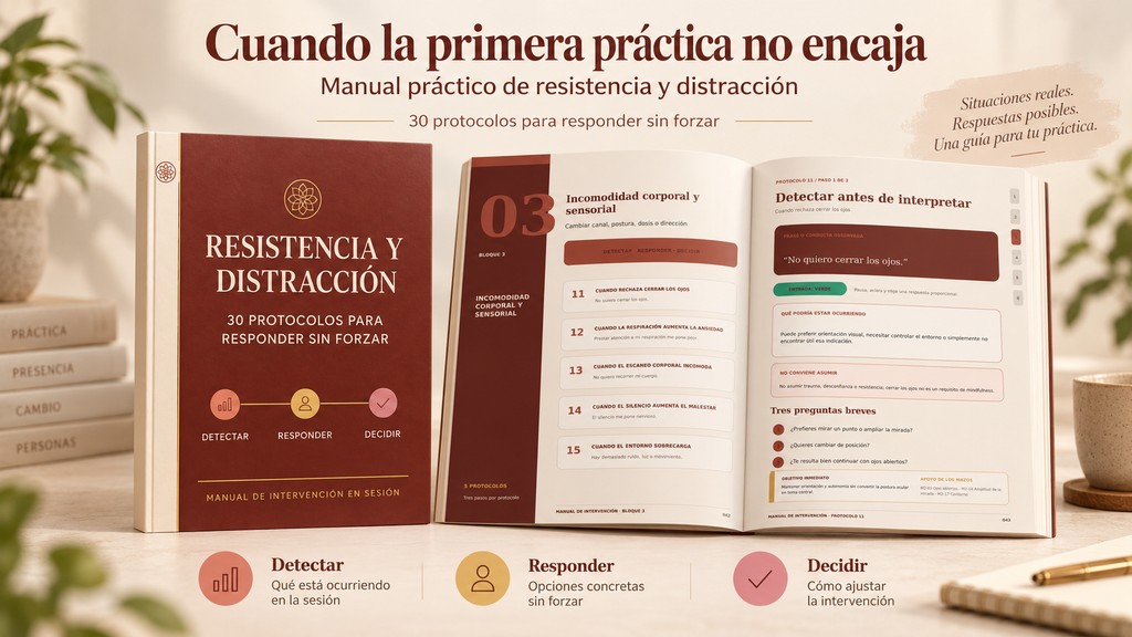 Manual de resistencia y distracción de Barajas Mindfulness