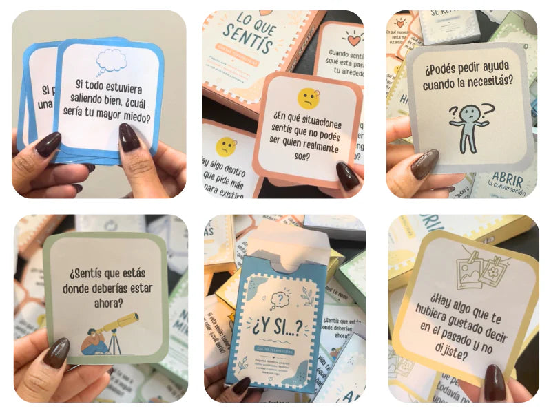 Ejemplo real de las cartas del Kit Terapéutico