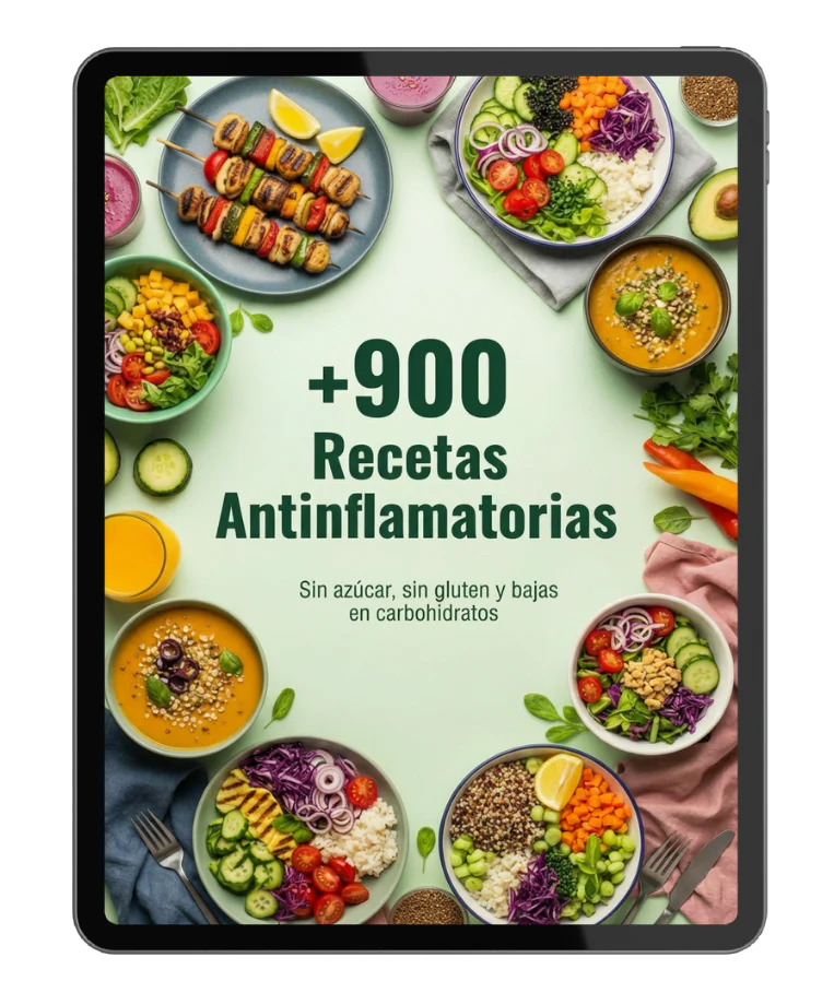 Recetario Antiinflamatorio +900 Recetas